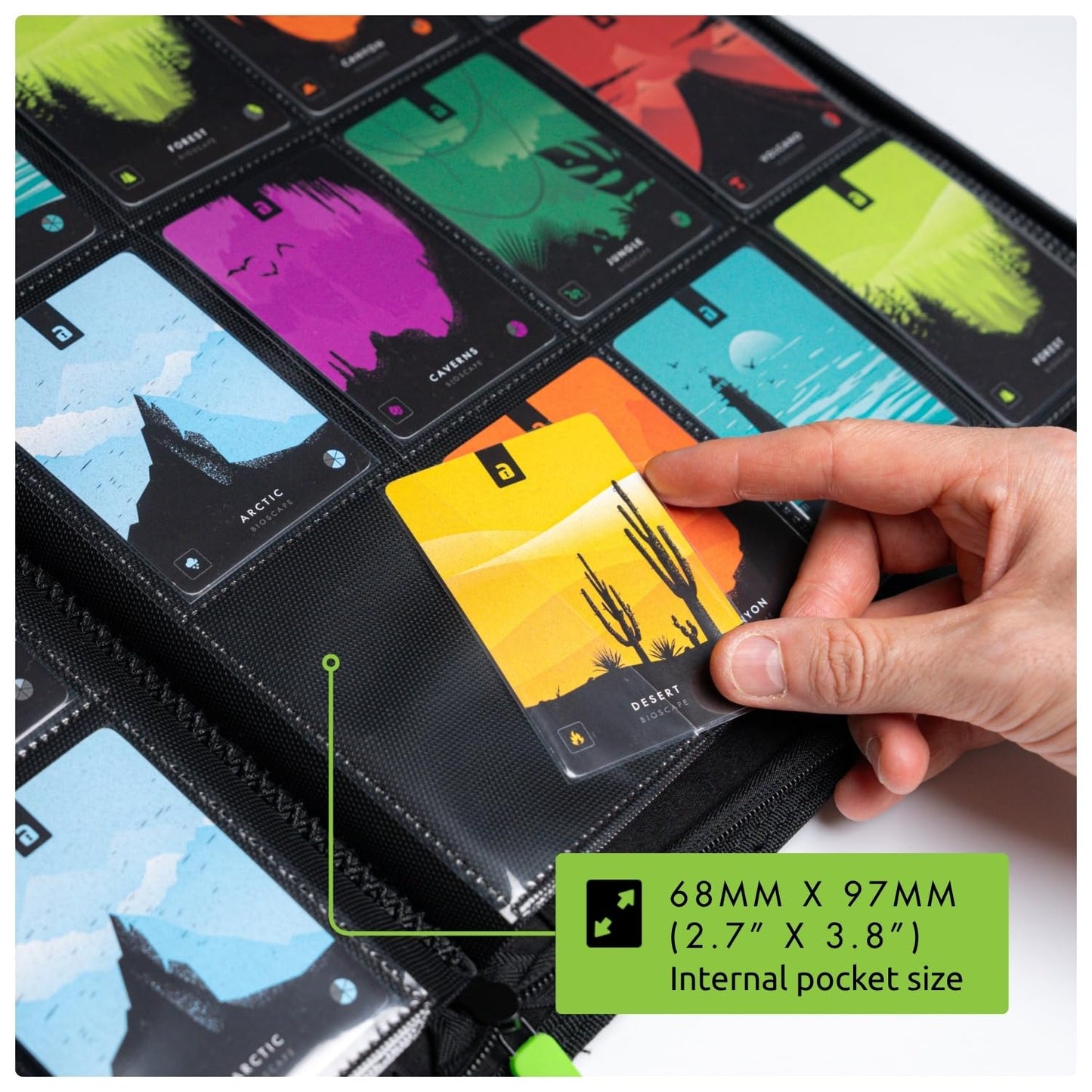 Vault X 12 XL Pocket Zip Binder – 624 Cards, Exo-Tec Cover, 26 Pages, Teal