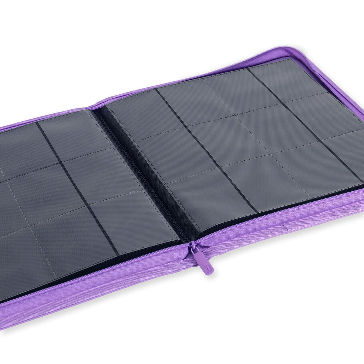 Vault X 12-Pocket Zip Binder – Exo-Tec Album, 480 Cards, Purple