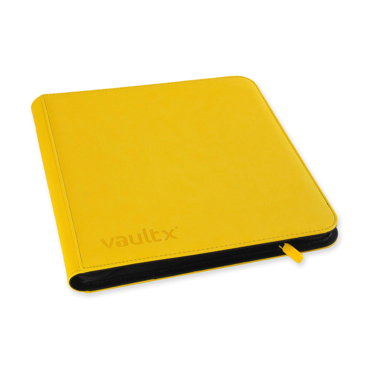 Vault X 12 XL Pocket Zip Binder – 624 Cards, Exo-Tec Durable Album, 26 Pages, 12-Pocket Per Page, Yellow