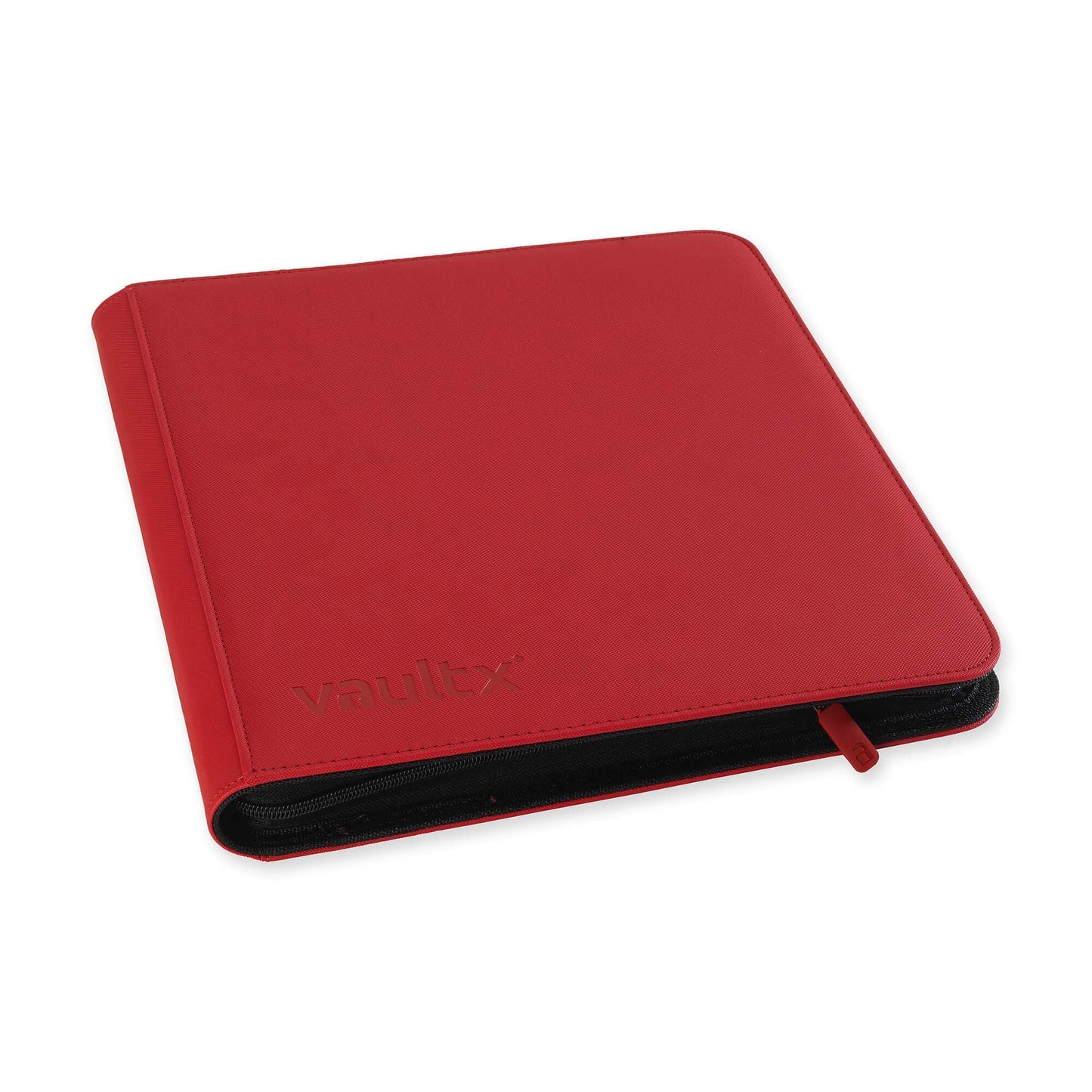 Vault X 12 XL Pocket Zip Binder – 624 Cards, Exo-Tec Cover, 26 Pages (Red)