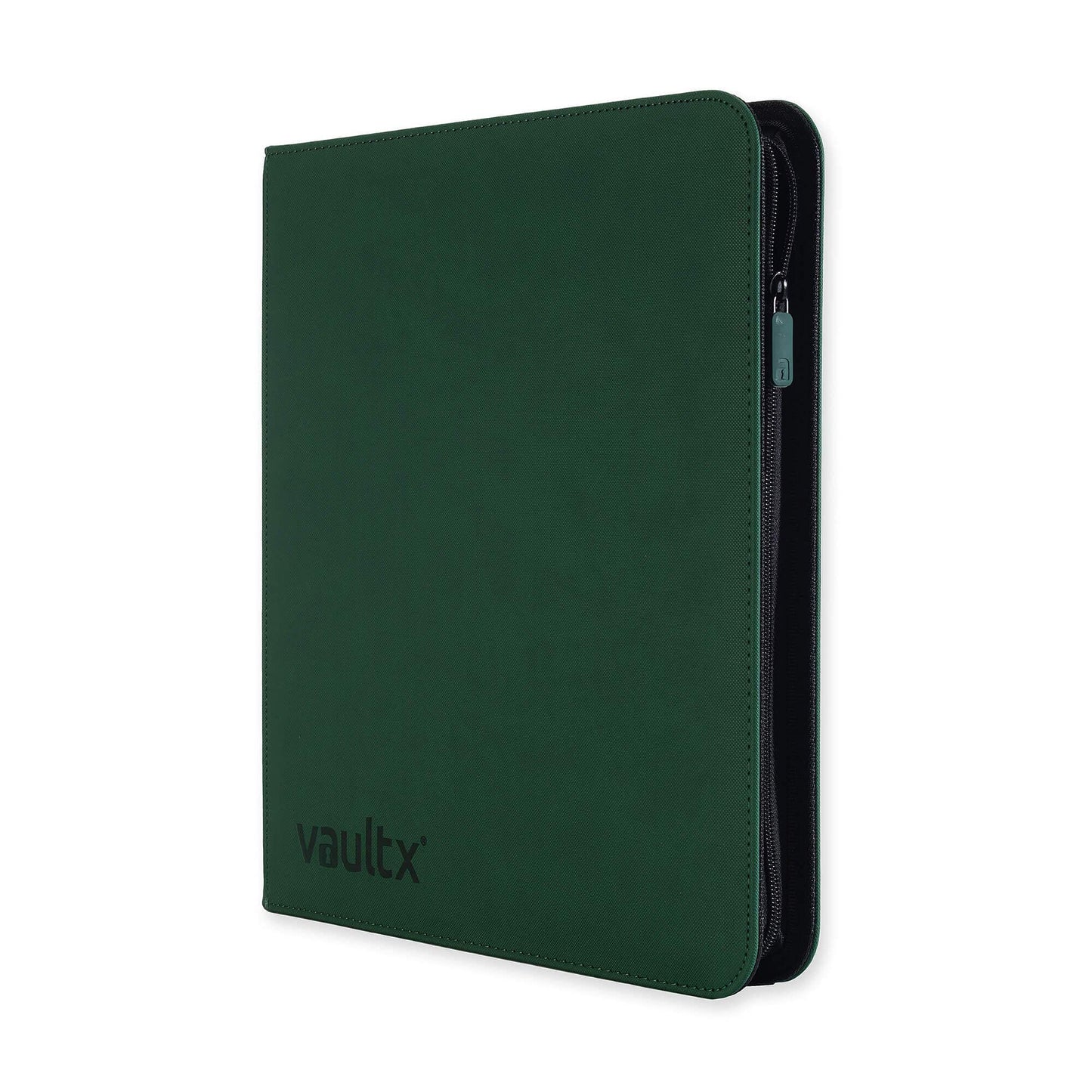 Vault X 12 Pocket Zip Binder – 480 Cards, Exo-Tec, 20 Pages, Green