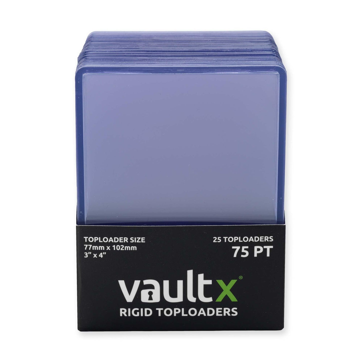 Vault X Toploaders 75pt - Premium 3x4 Rigid Card Holders (25 Pack)