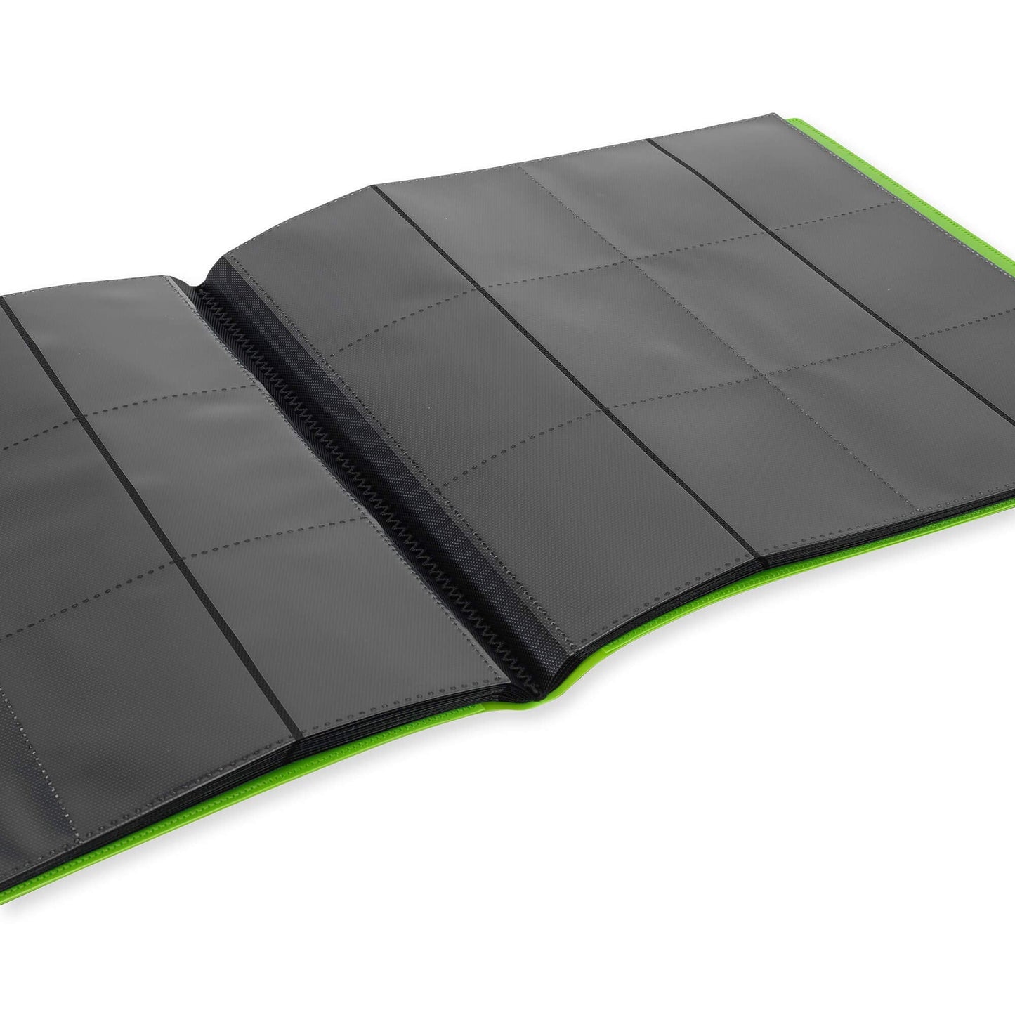 Vault X 12 Pocket Strap Binder – 480 Card Capacity | Standard Size | Green