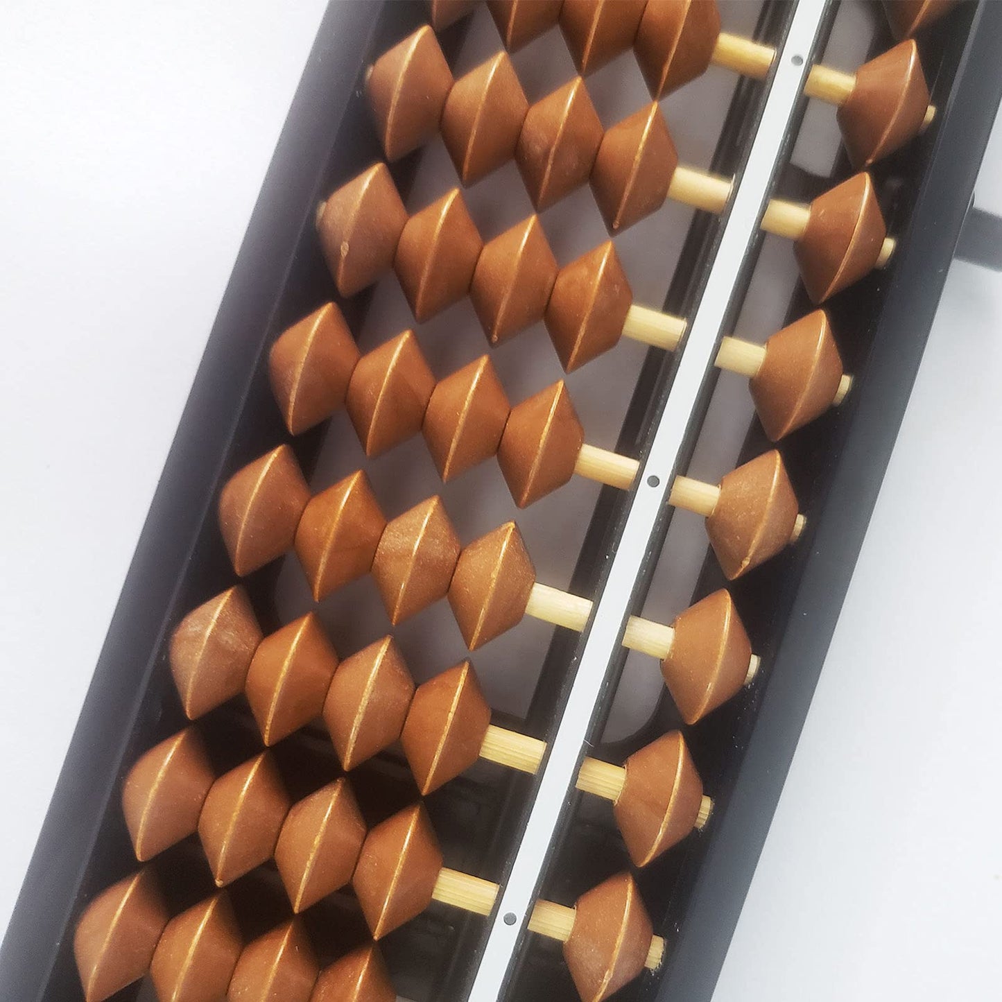 Vaupan Digit Standard Abacus Soroban – 17-Column, 10.2 in, Reset Button
