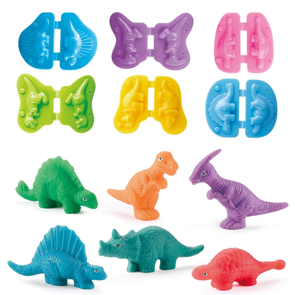 VConejo Color Dough Toys – Dinosaur World Dough Accessories Set for Kids (Ages 2–8)