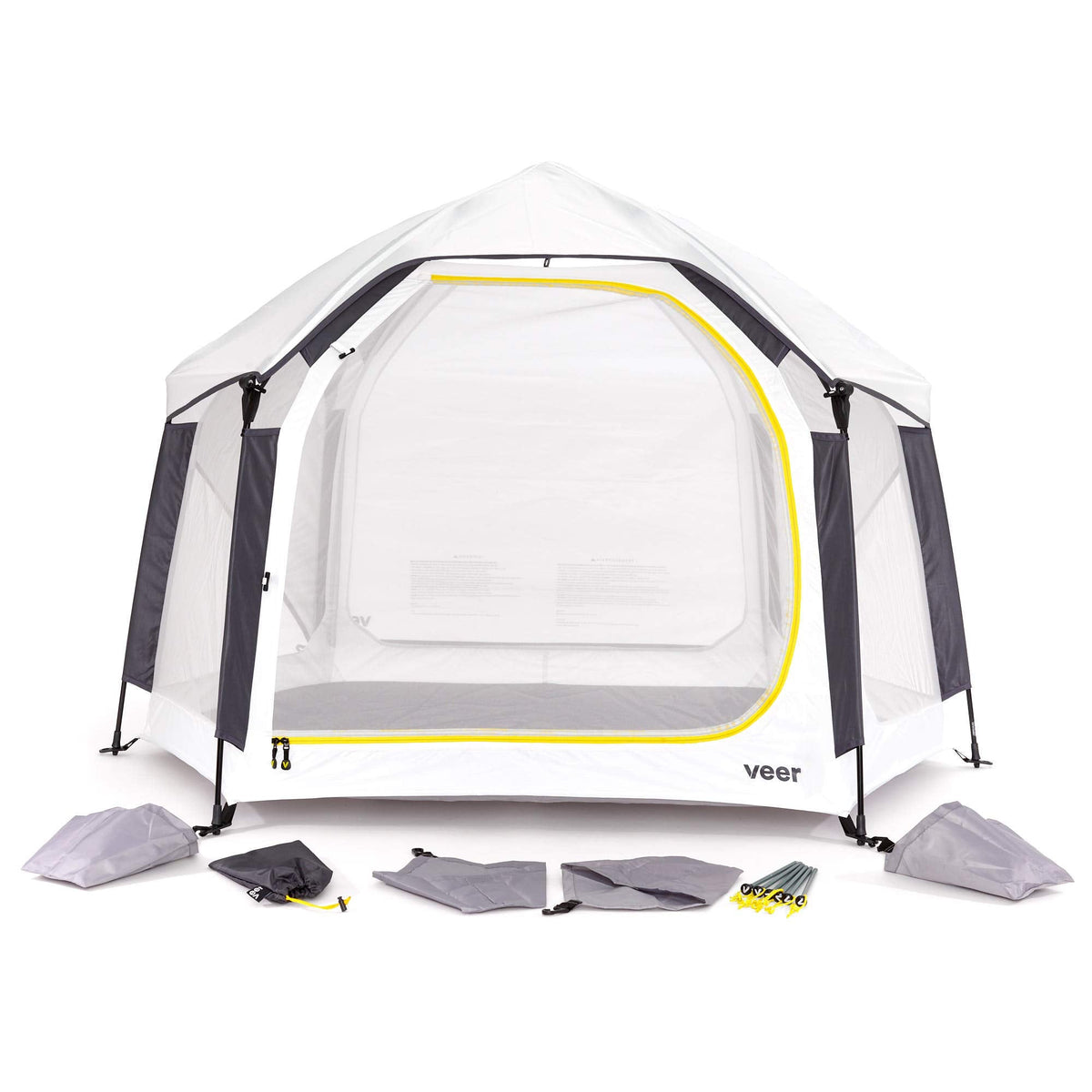 Veer Basecamp JPMA Certified Portable Pop-Up Play Yard | Indoor & Outdoor Shade Canopy