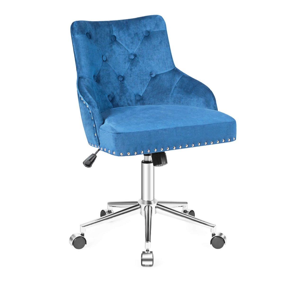 Adjustable 360° Swivel Accent Armchair-Beige
