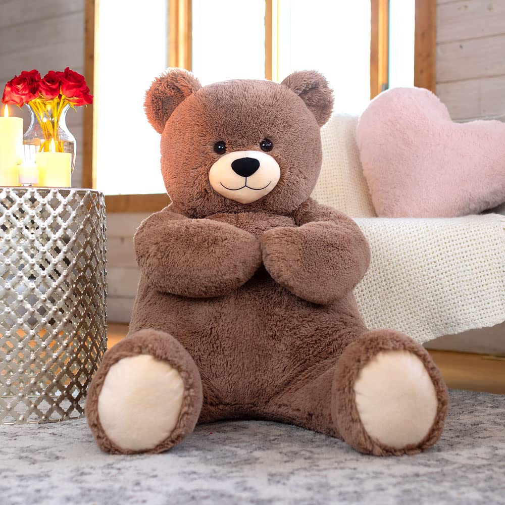 Vermont Teddy Bear Giant Teddy Bear - 4-Foot Plush from Giant Cuddle Collection | USA Crafted