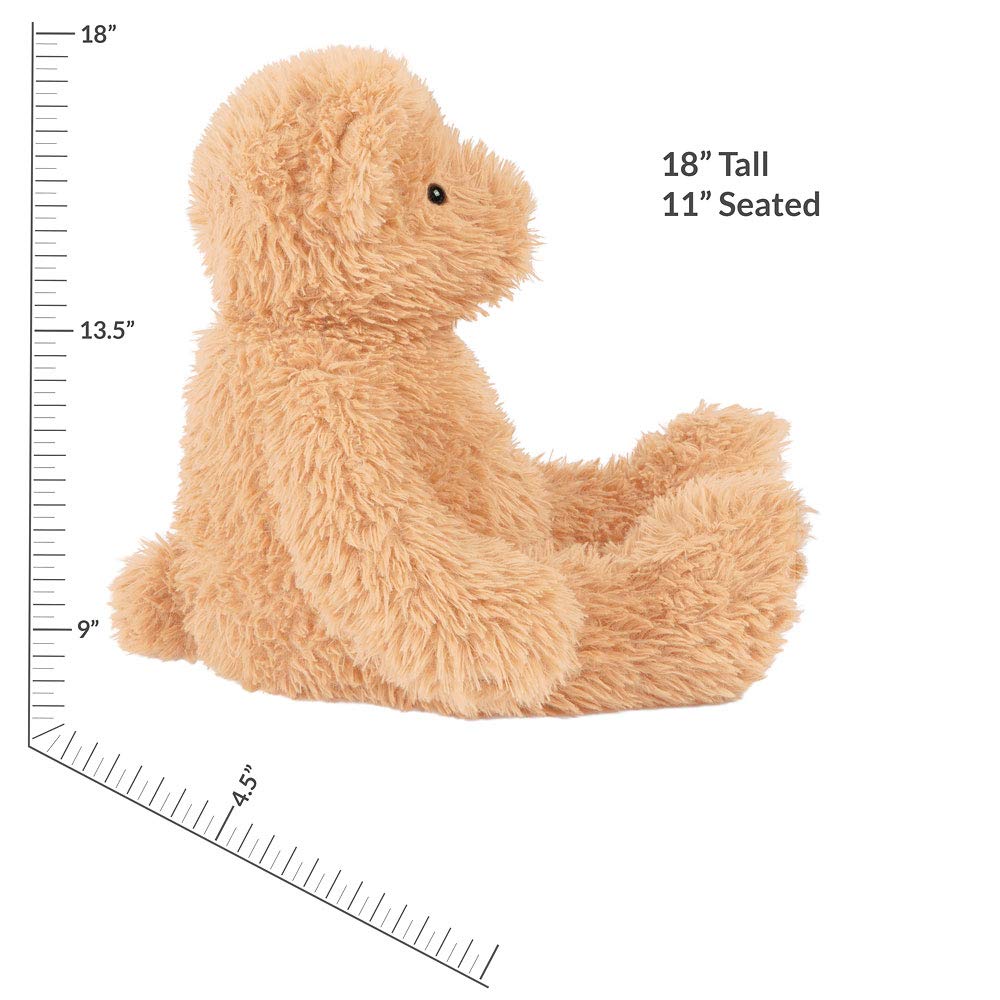 Vermont Teddy Bear Classic 18-Inch Plush – Soft, Lifetime Guarantee