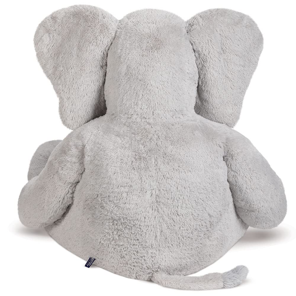 Vermont Teddy Bear Giant Elephant Stuffed Animal - 6-Foot Plush from USA