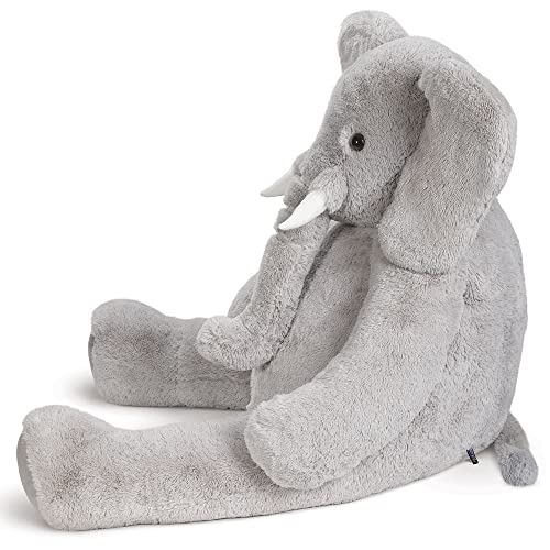 Vermont Teddy Bear Giant Elephant Stuffed Animal - 6-Foot Plush from USA