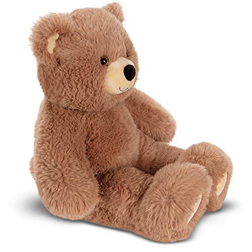 Vermont Teddy Bear Cuddly Soft – 18-Inch Brown Plush Bear | Huggable Gift for All Ages