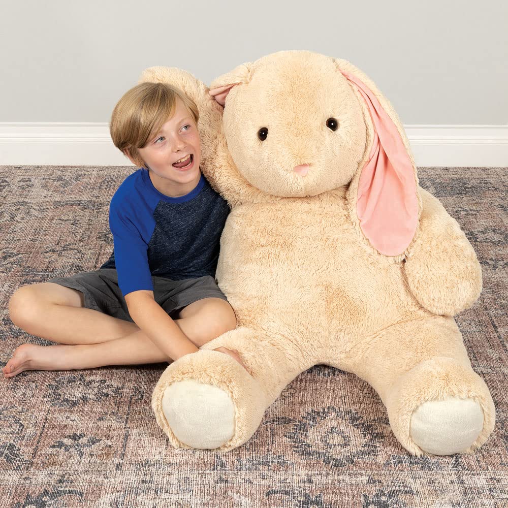 Vermont Teddy Bear Giant Bunny — 4 Ft Plush Stuffed Animal | Giant Cuddle Collection