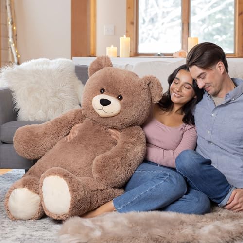 Vermont Teddy Bear Giant Teddy Bear - 4-Foot Plush from Giant Cuddle Collection | USA Crafted