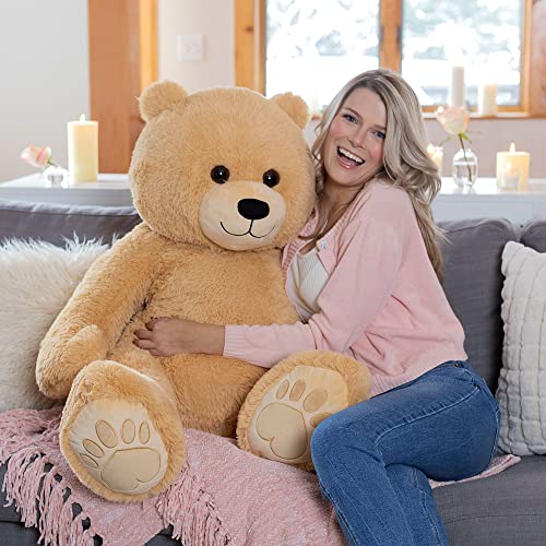 Vermont Teddy Bear Huge Teddy Bear - 4 ft Boo Bear Giant Cuddle Plush