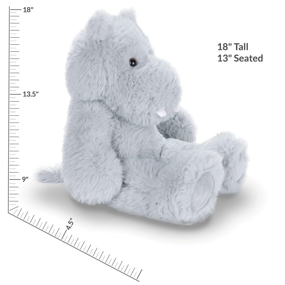 Vermont Teddy Bear Hippo Plush 18-Inch – Ultra-Soft Stuffed Animal for Kids