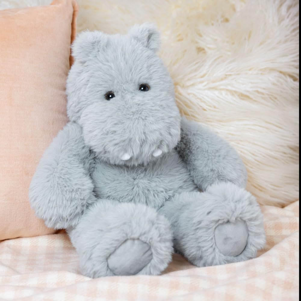 Vermont Teddy Bear Hippo Plush 18-Inch – Ultra-Soft Stuffed Animal for Kids
