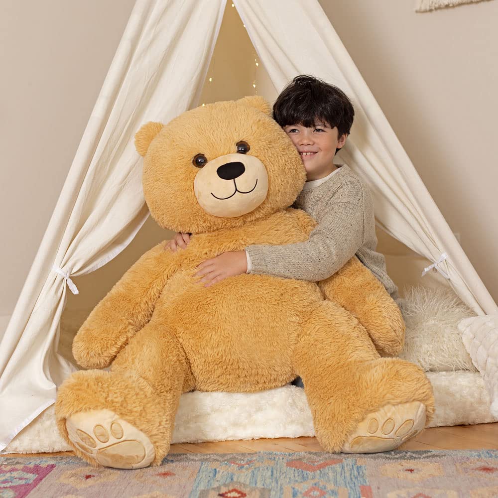 Vermont Teddy Bear Huge Teddy Bear - 4 ft Boo Bear Giant Cuddle Plush