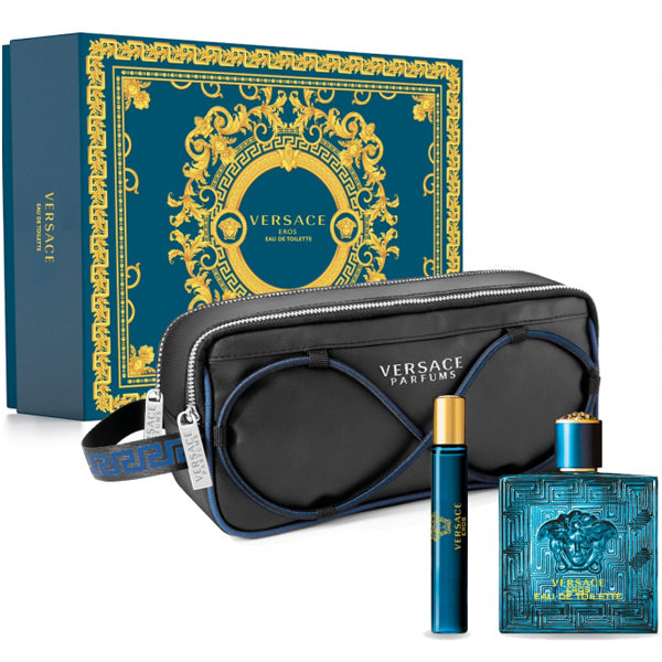 Versace Man Eau Fraiche Gift Set 100ml EDT + 10ml EDT + Bag