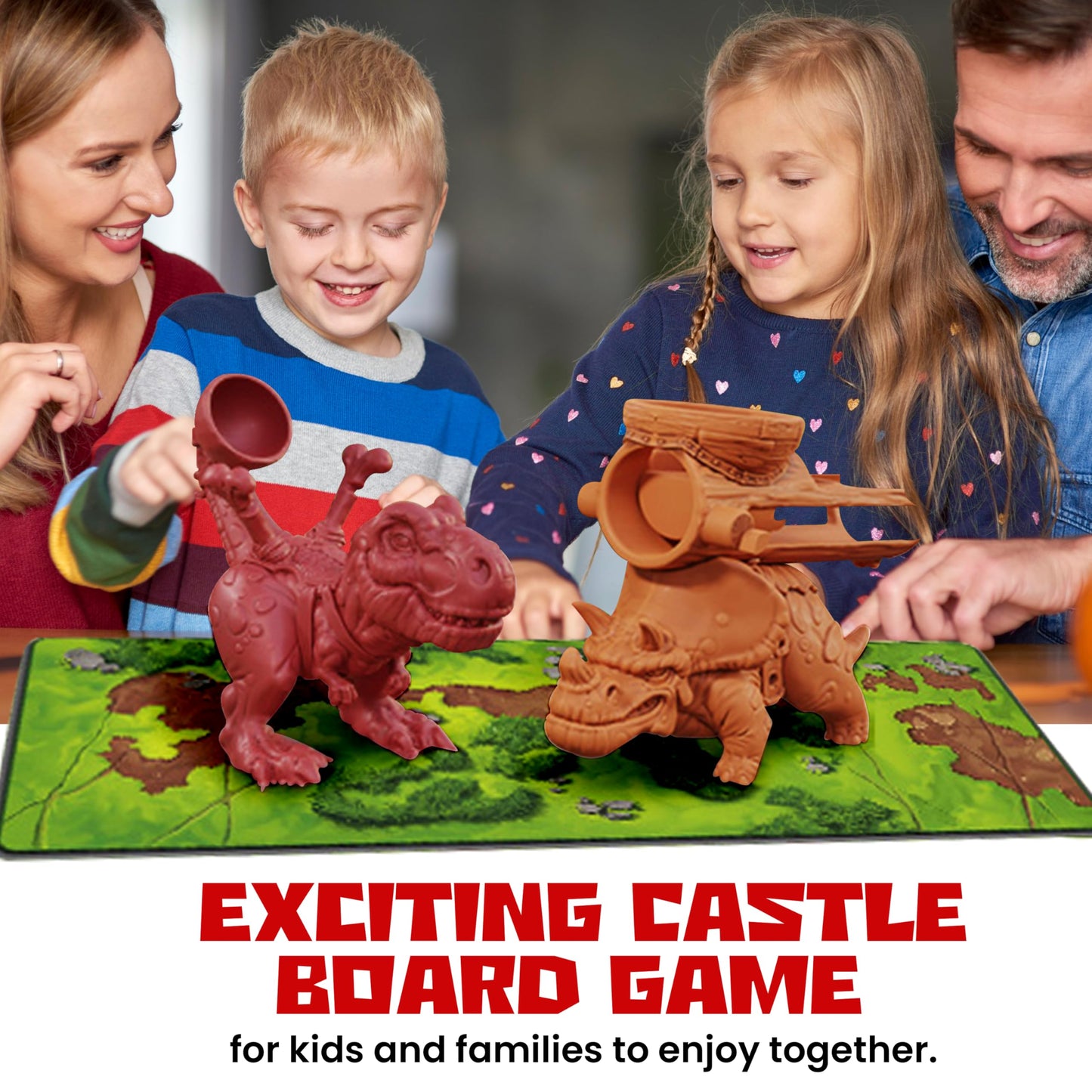 Vesuvius Media Catapult Feud — Base Game, Expansions & Dino Pack Expansion