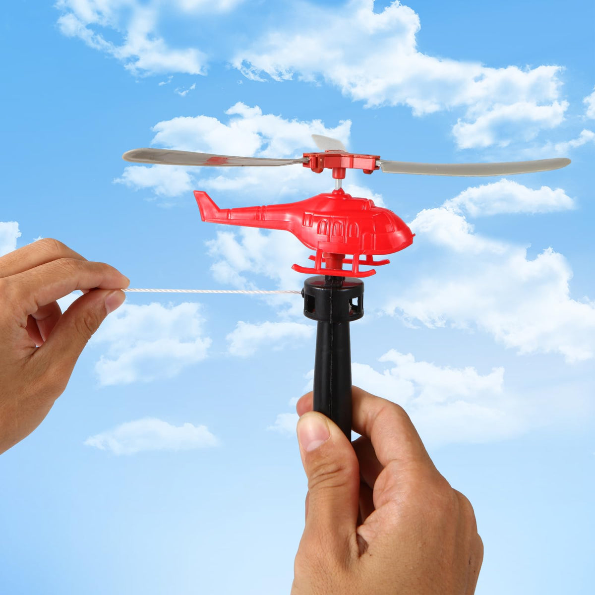 VETE 8-Pack Flying Helicopters for Kids – 360° Rotating Toys, Party Favors & Classroom Prizes