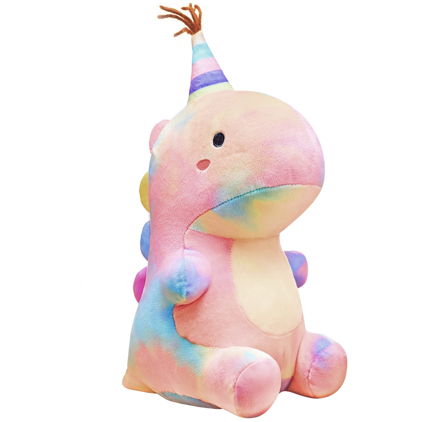 VHYHCY 9-Inch Dinosaur Plush Toy – Soft Colorful Dino Plushies for Kids | Gift for Boys & Girls