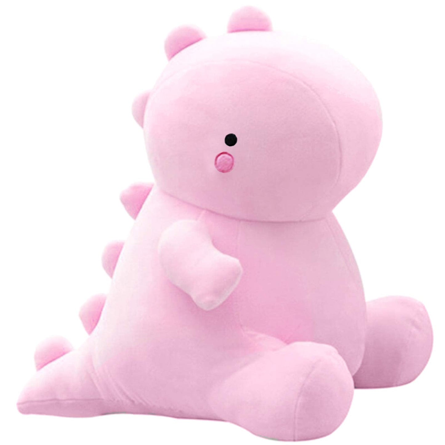 VHYHCY Pink Dinosaur Plush Toy 20in — Soft, Safe Stuffed Dino for Kids