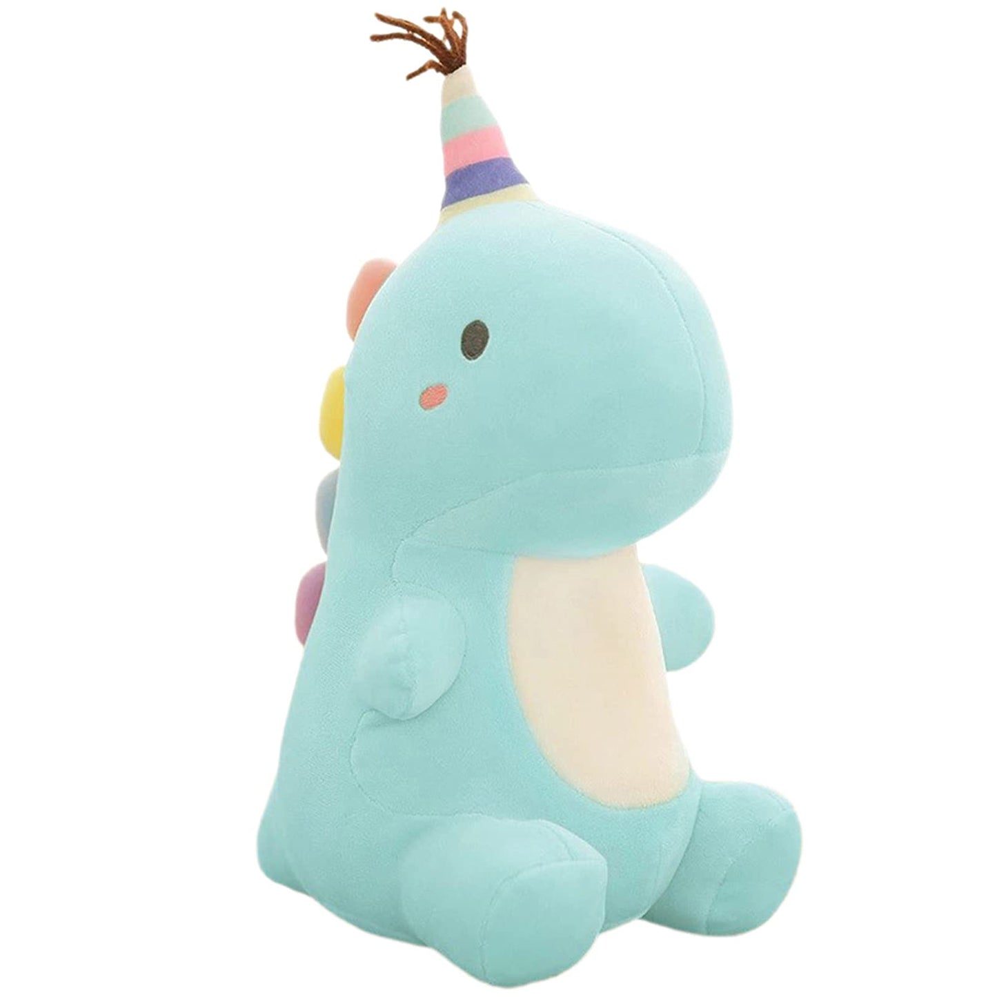 VHYHCY Stuffed Animal Plush Toy – Cute Blue Dinosaur, 9 Inch Plush for Kids