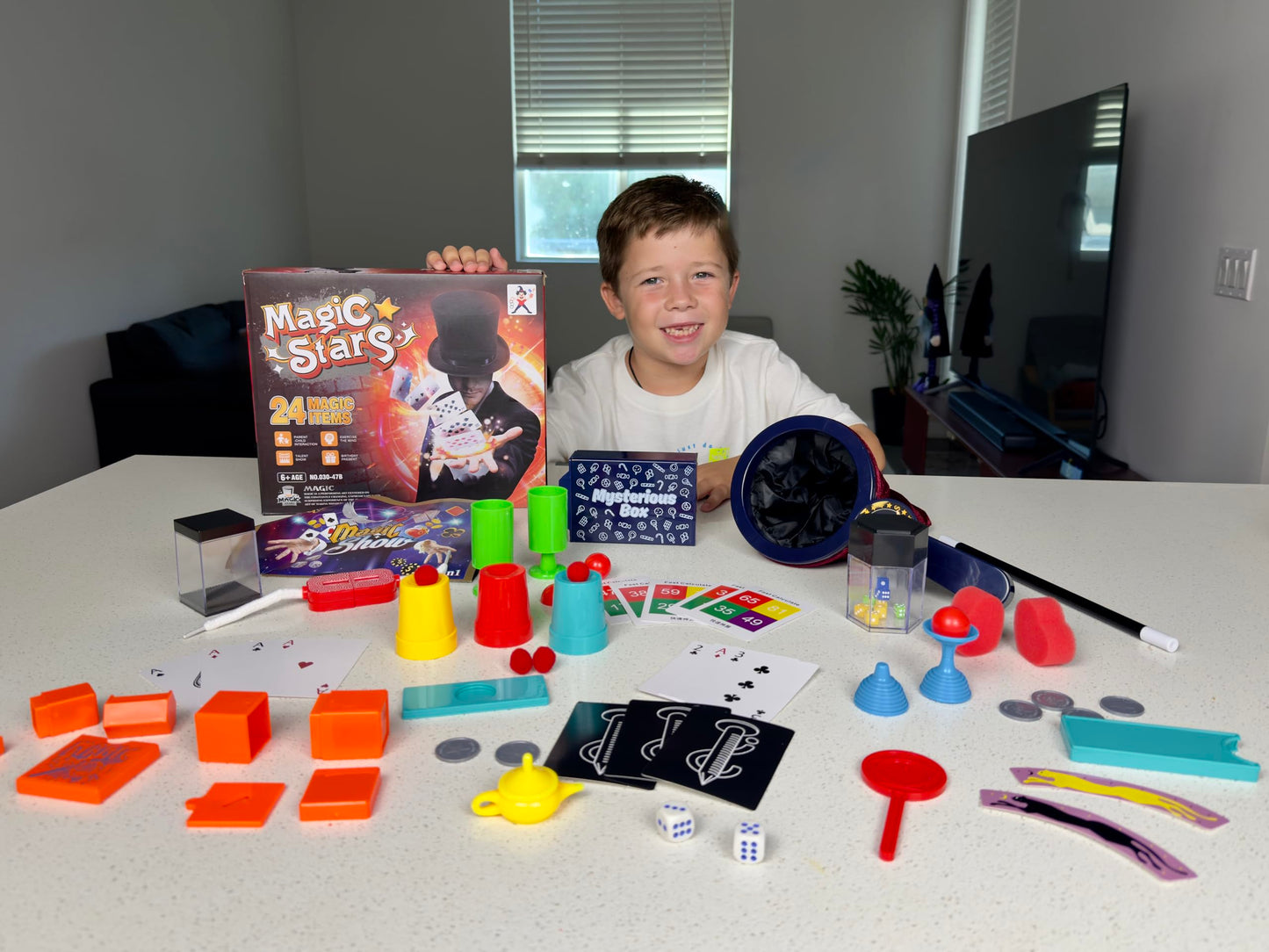 VIANBYE Magic Kit for Kids – 24-in-1 Tricks with Step-by-Step Video Guides