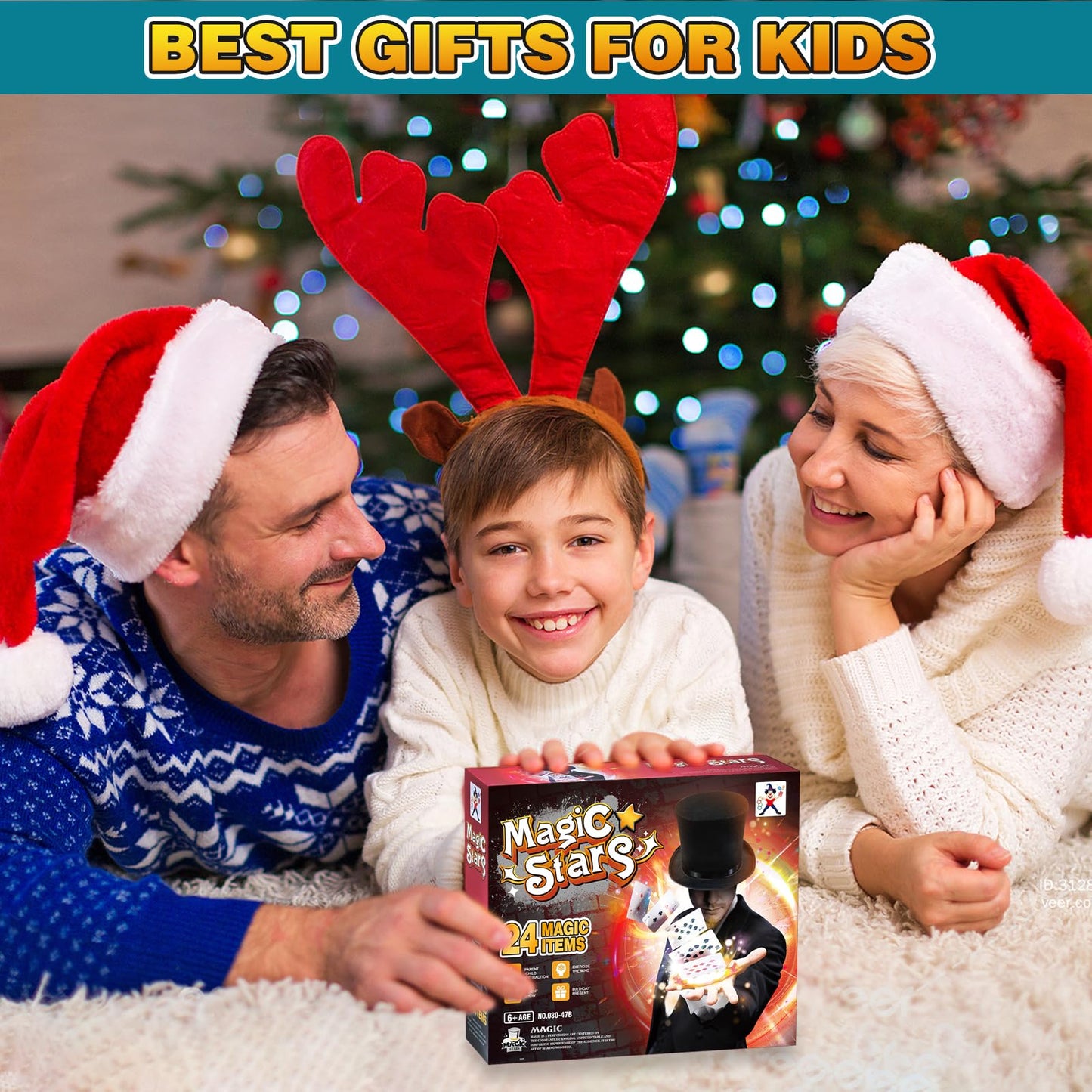 VIANBYE Magic Kit for Kids – 24-in-1 Tricks with Step-by-Step Video Guides