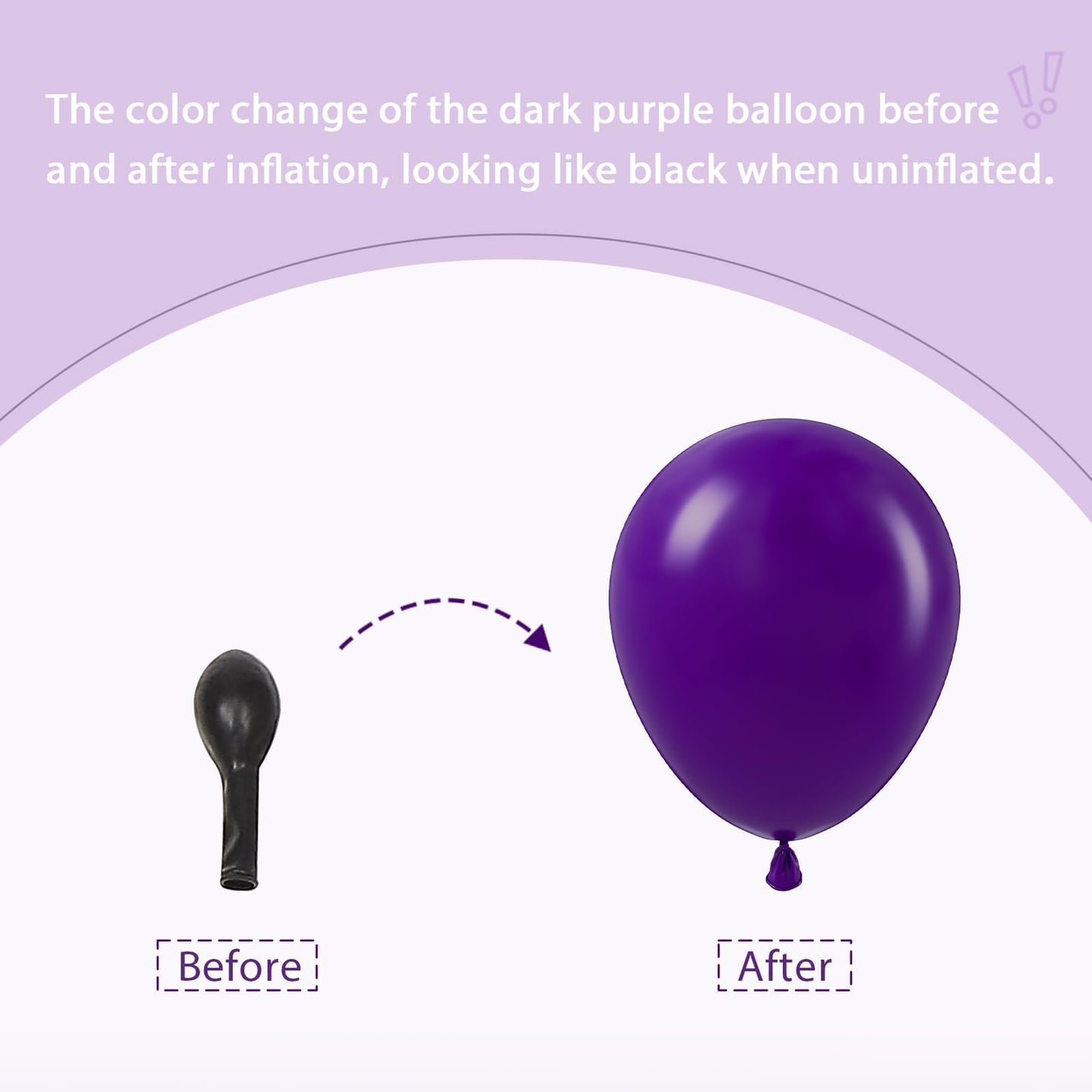 Vicduotex 147pcs Purple & Gold Balloon Arch Kit – Party Backdrop for Birthday & Wedding