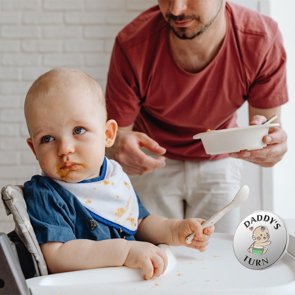 Vichona New Parents Decision Coin — Funny Gift for Mom & Dad | Baby Shower & First-Time Parents