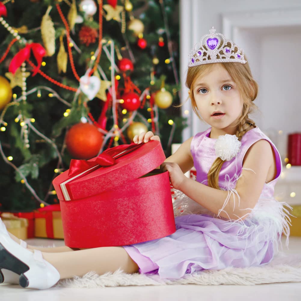 Vicloon Princess Dress Up Set – 2PCS Crown & Wand for Girls 3+ Years