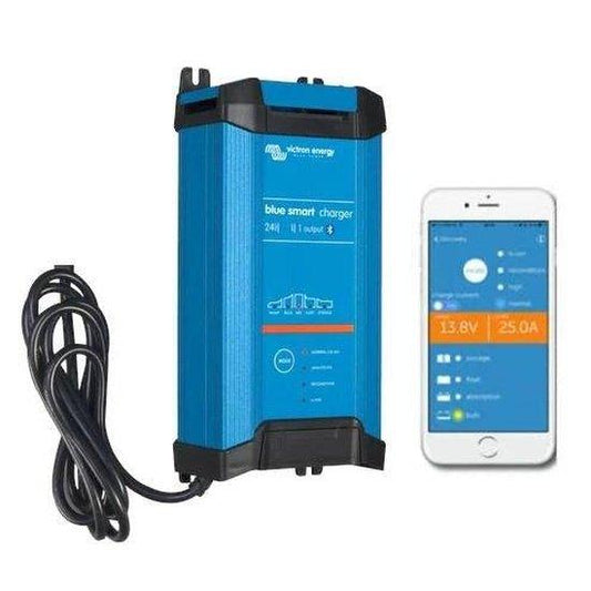 Victron 16a 24v Blue Smart Ip22 Mains Battery Charger With Bluetooth Connectivity