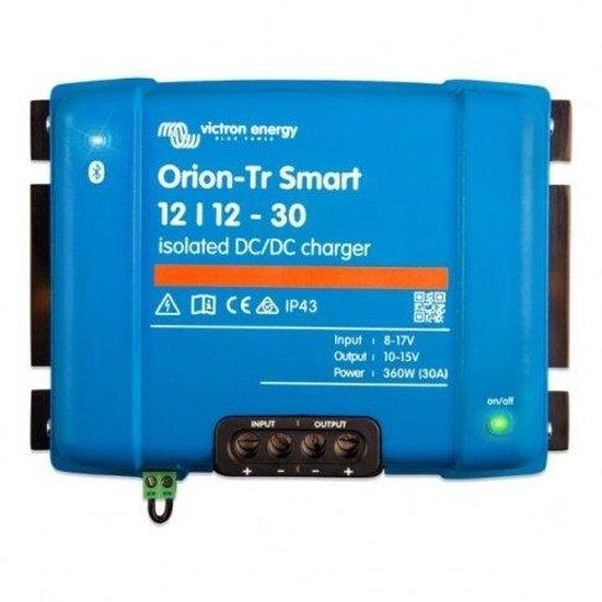 Victron Orion Smart 30A 12V DC to 12V DC automatic multi-stage intelligent battery-to-battery charger
