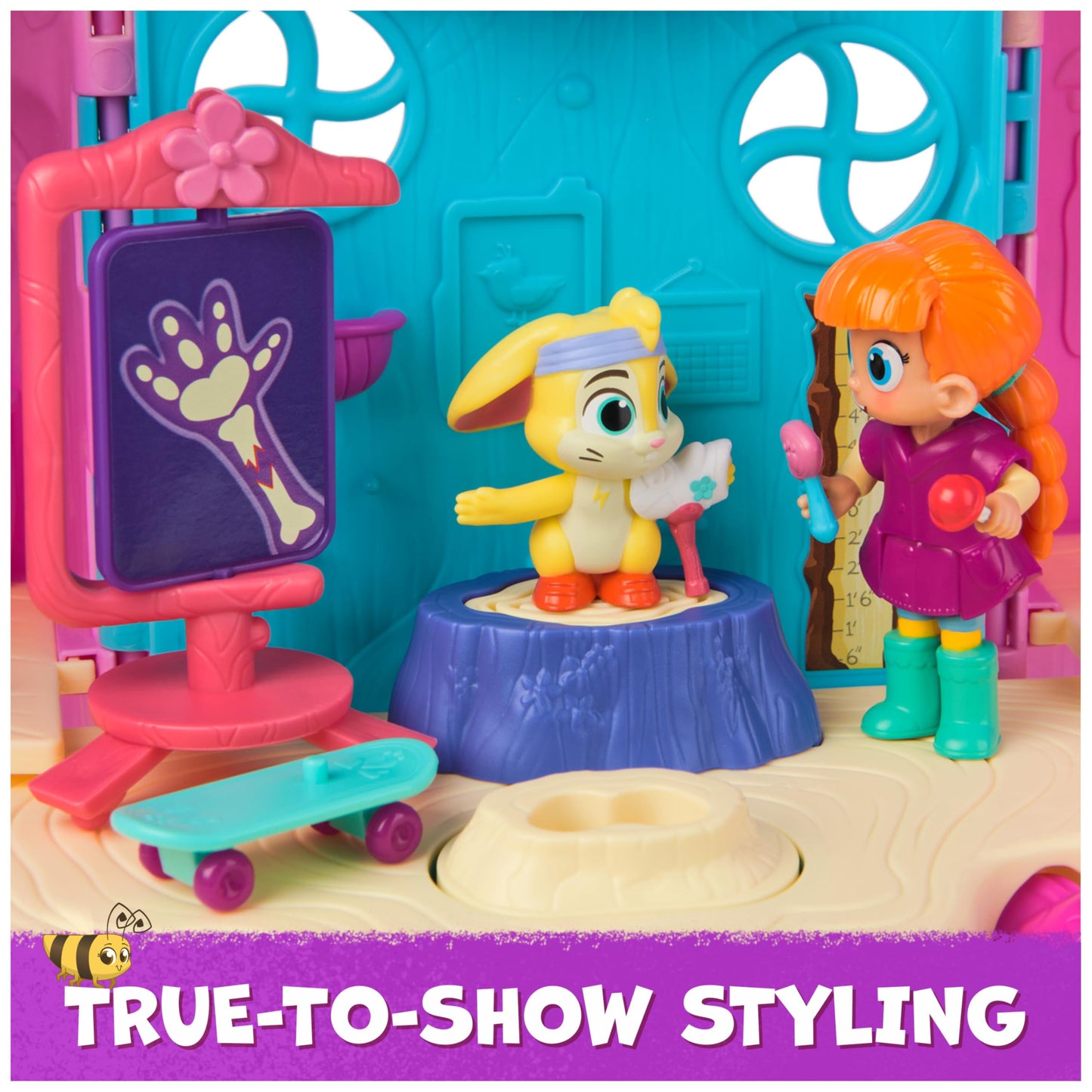 Vida the Vet Zig Zag Cast & Care Pack – Action Figures & Doctor Kit for Kids 3+