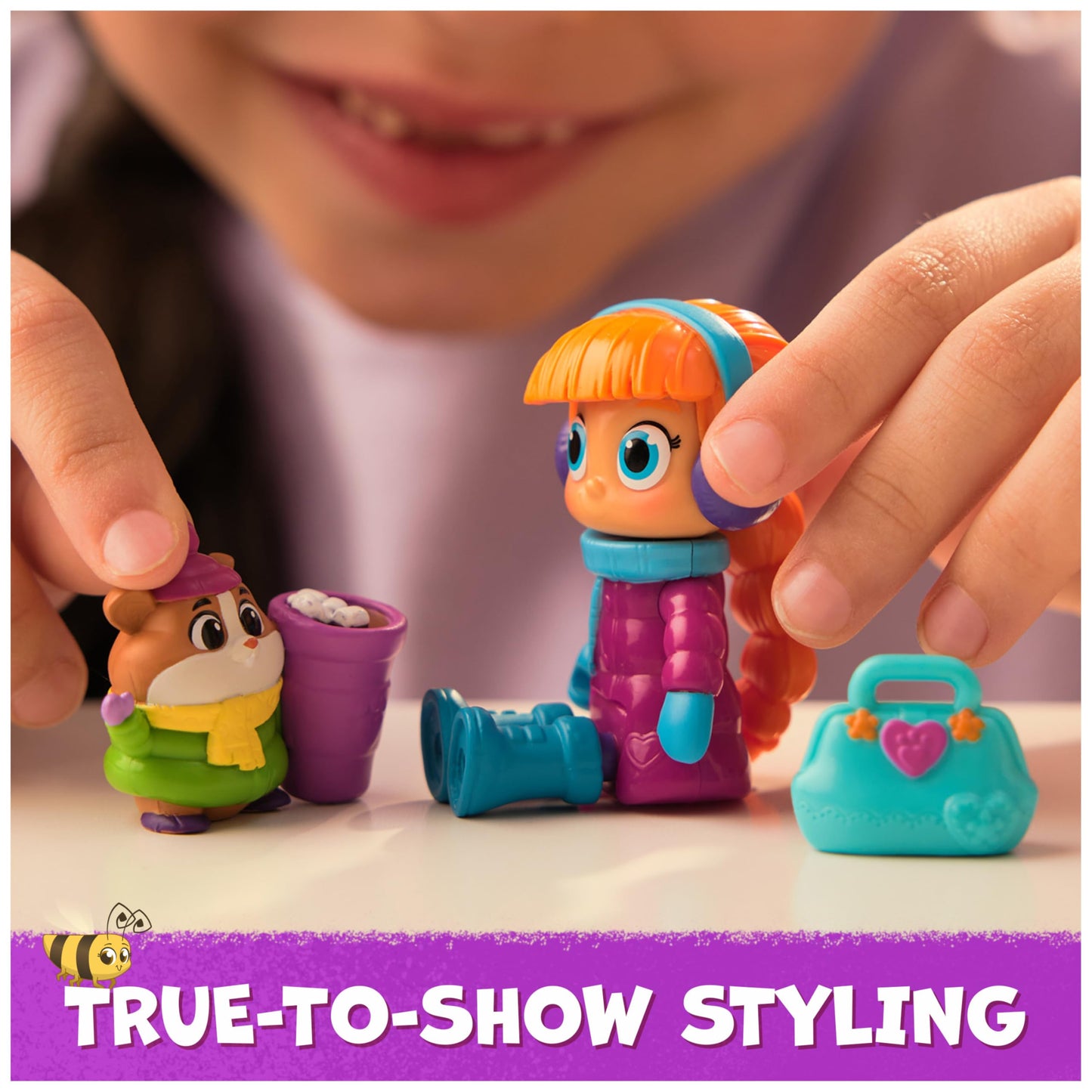 Vida the Vet Chilly Check Up Pack — Vida & Popcorn Figures with Vet Bag | Kids Vet Toys 3+