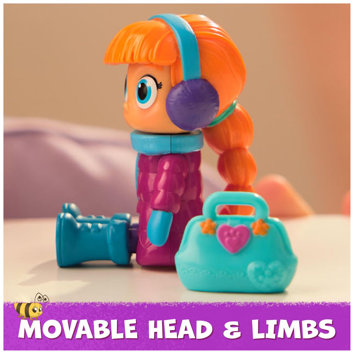 Vida the Vet Chilly Check Up Pack — Vida & Popcorn Figures with Vet Bag | Kids Vet Toys 3+