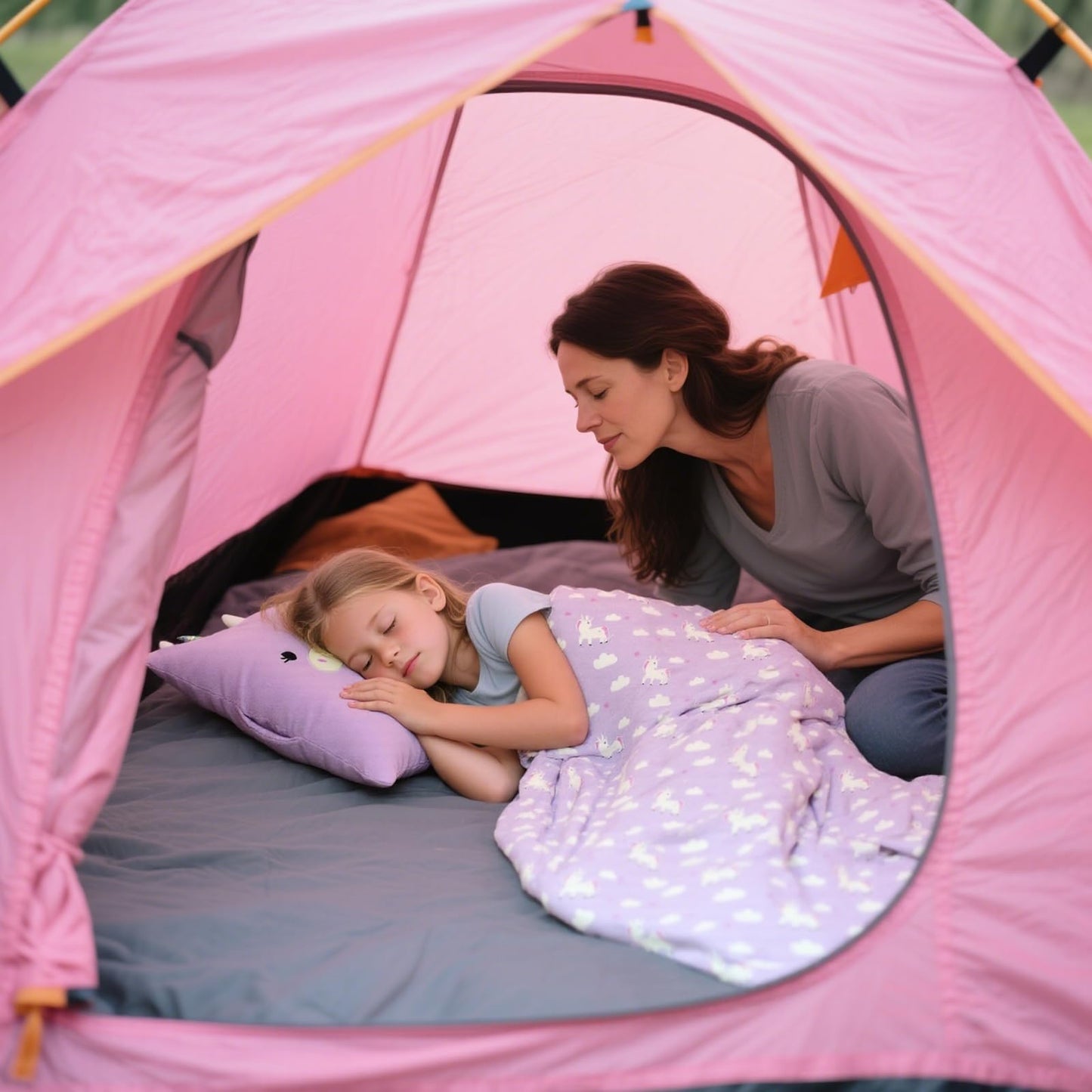 VigorSpring 3-in-1 Kids Travel Pillow & Blanket Set | Unicorn 60x40 Blanket & 15x12 Pillow