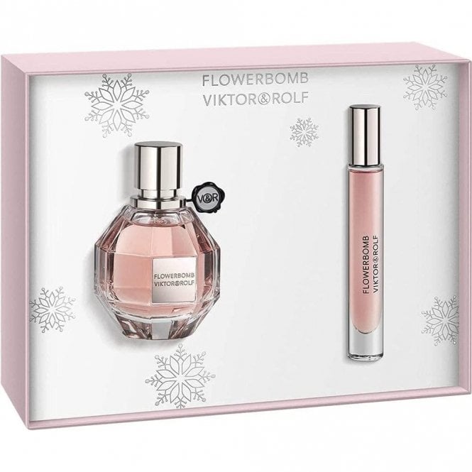 Viktor & Rolf FlowerBomb Gift Set 50ml EDP + 10ml EDP