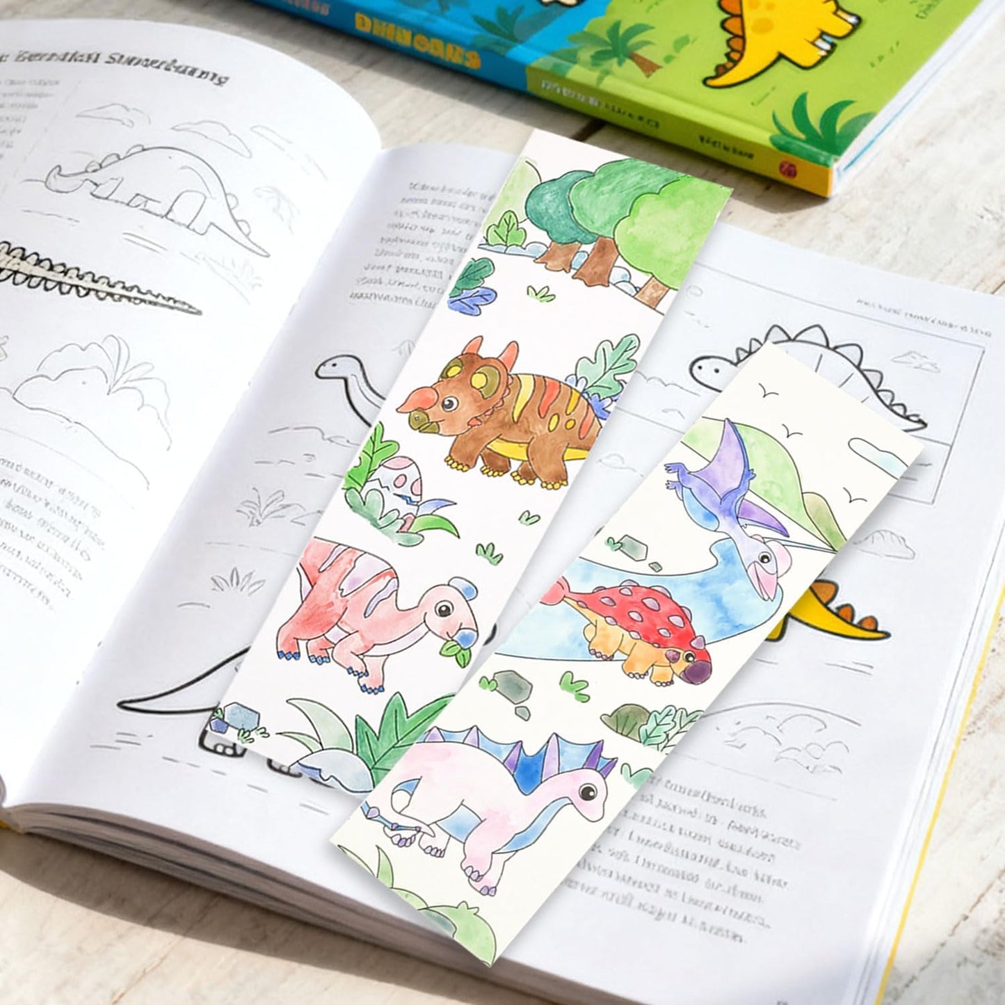 Vileafy Water Coloring Books for Kids 4-8 — 3-Pack Mess-Free Paint with Water