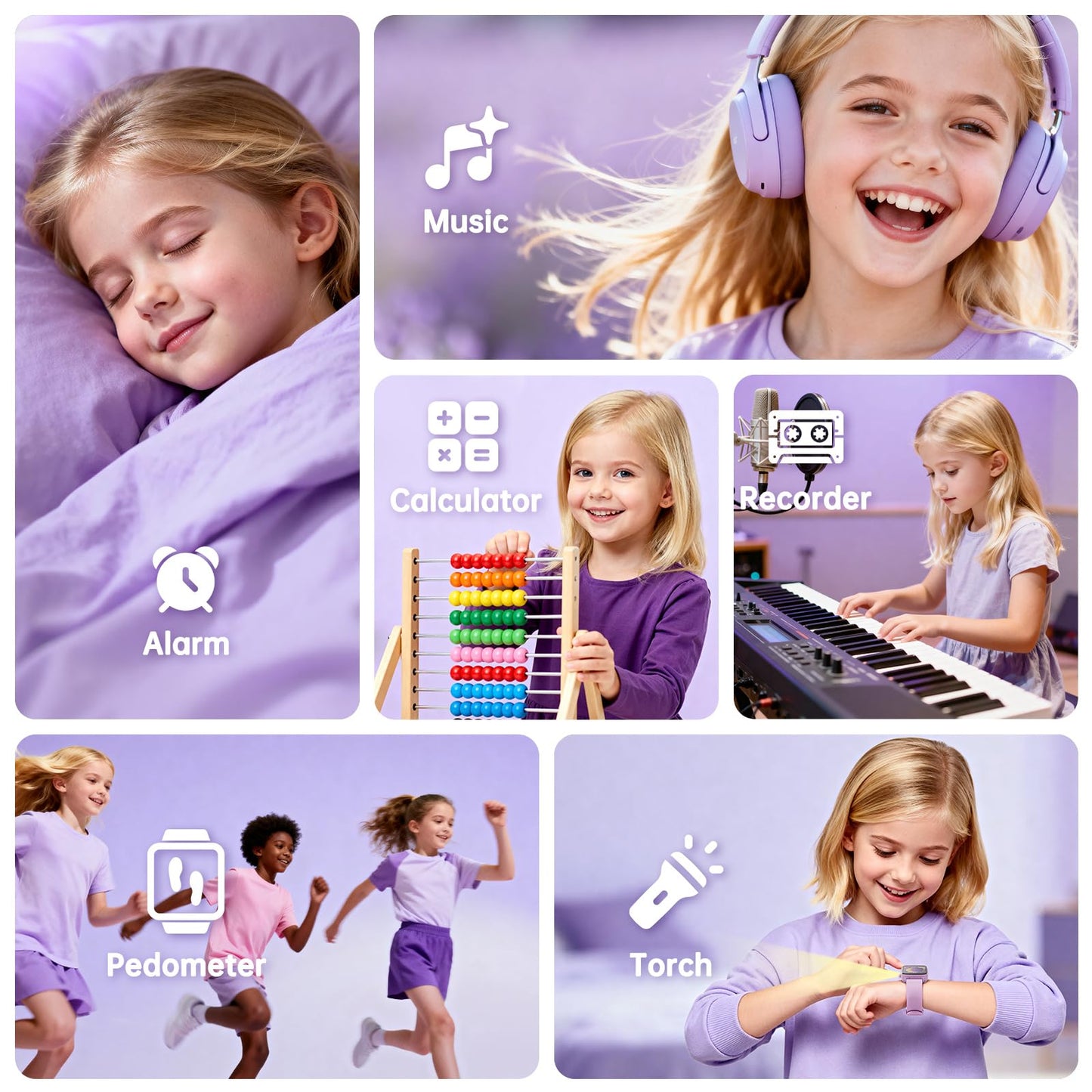 Vilicert Kids Games Watch – 26 Puzzle Games, HD Camera, Touch Screen for Ages 4–12
