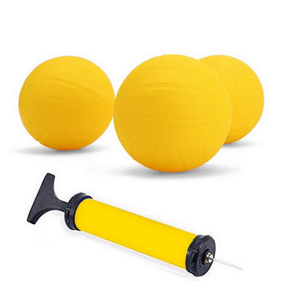 Viminston Spike Replacement Balls 3-Pack with Pump | Roundnet Game Essentials