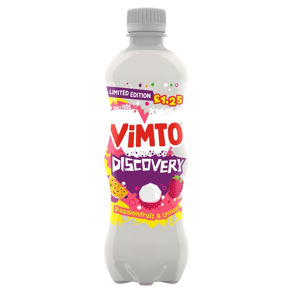 Vimto Discovery Passionfruit & Lychee 500ml (Case of 12)