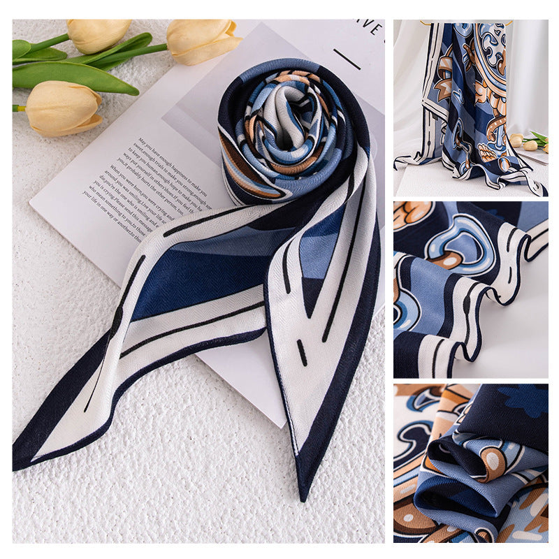 Vintage Print Multipurpose Summer Shawl