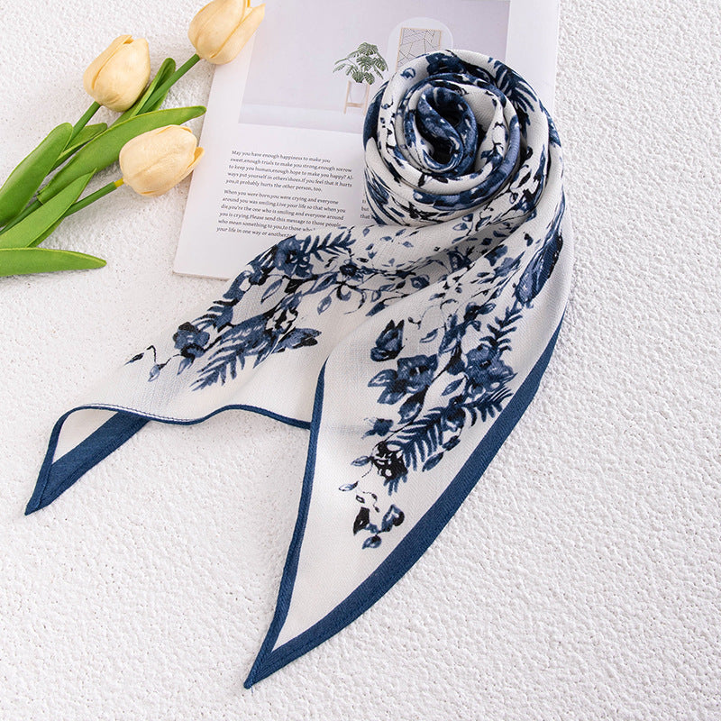 Vintage Print Multipurpose Summer Shawl