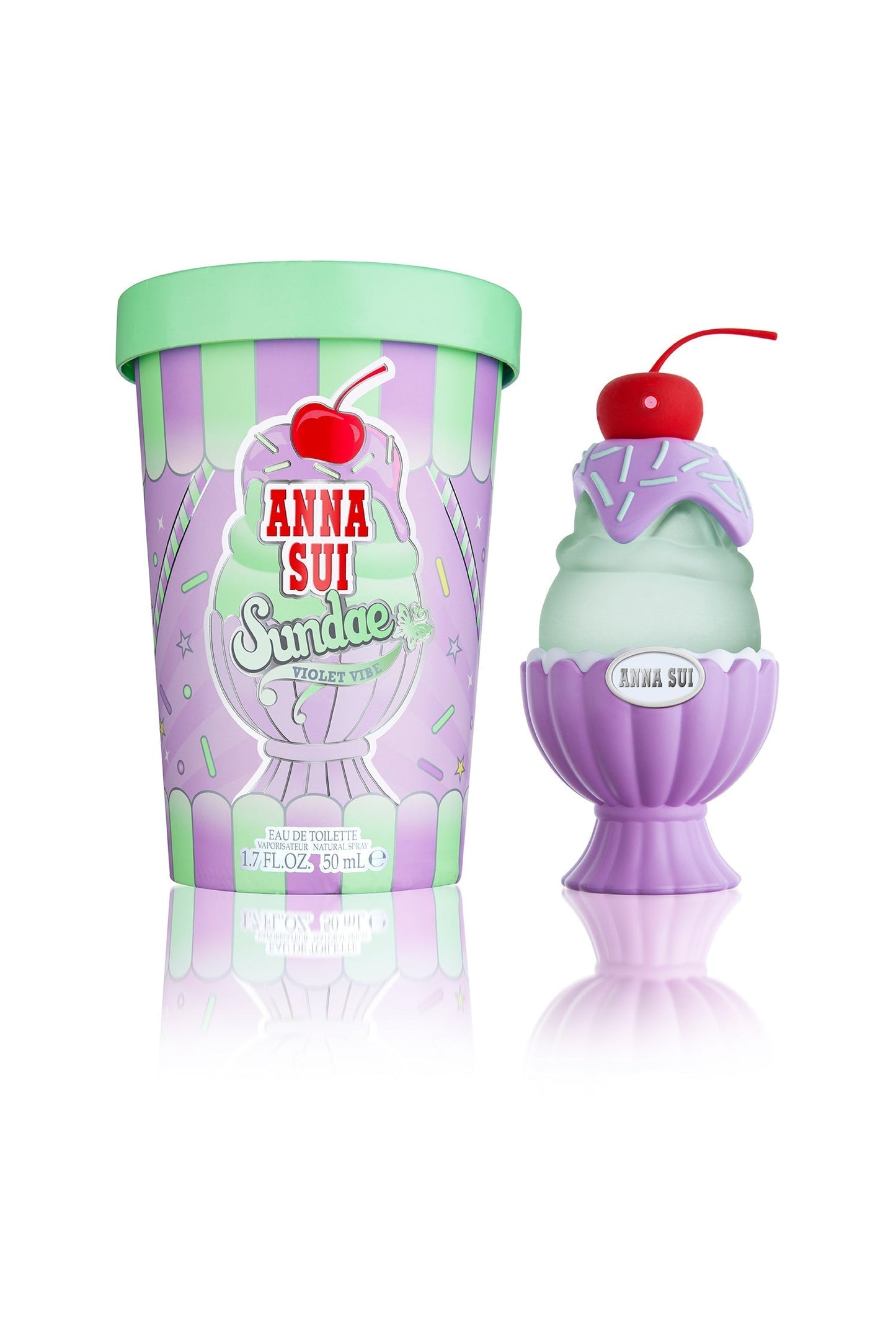 Anna Sui Sundae Violet Vibe Eau de Toilette 50ml Spray Women's Fragrance