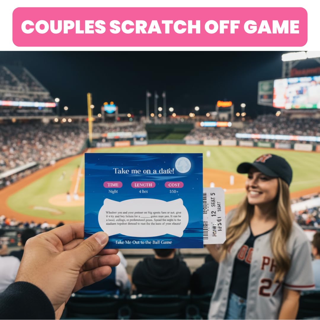 Viral Studios Take Me On A Date – 52 Scratch Off Date Ideas for Couples