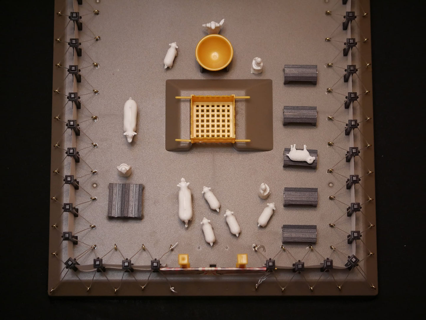Vision Video The Tabernacle: Tabernacle Model Kit – 328-Piece Detailed & Lightweight