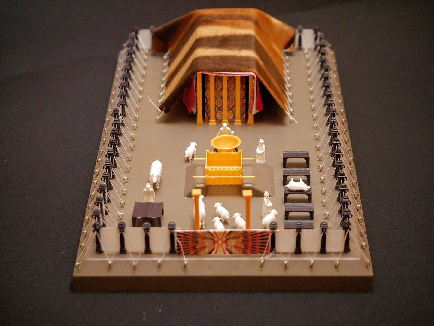 Vision Video The Tabernacle: Tabernacle Model Kit – 328-Piece Detailed & Lightweight